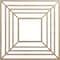 Ekena Millwork Raven Wood Fretwork Pierced Ceiling Medallion, Birch, 16"OD x 5 7/8"ID x 3/8"T CMWP16X16X0375RABI - alternate 1